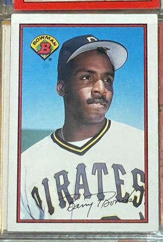 1989 Bowman Tiffany Baseball Barry Bonds #426 Base, Raw, front of the card